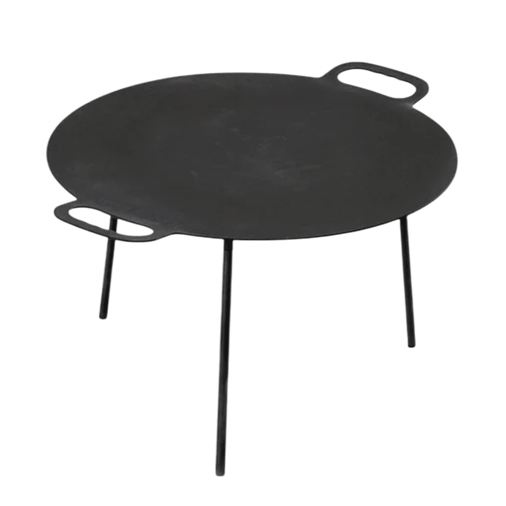 [KWP02384] Naturehike Black Iron 40Cm Flat-Bottomed Baking Pan - Black