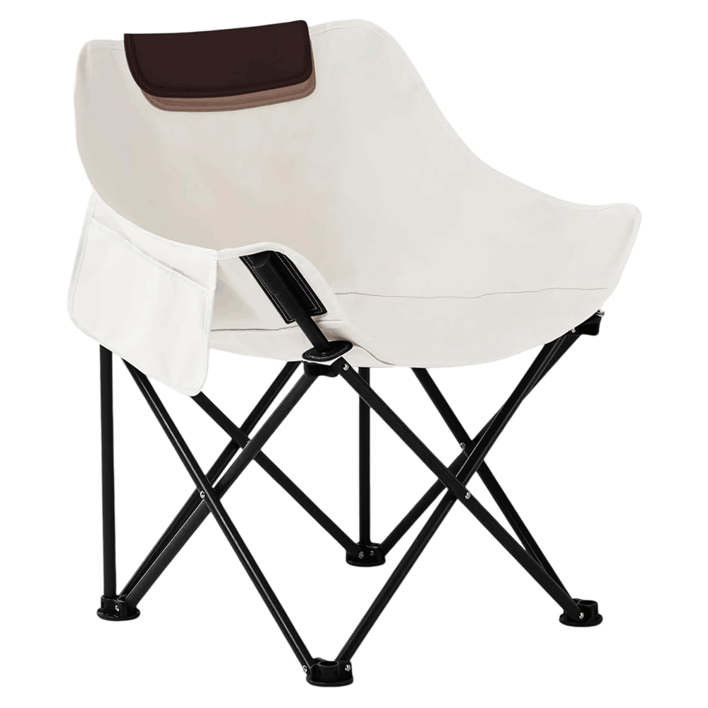 [KW095005] Moon Chair- A Popular Folding Portable Camping Outdoor Home Leisure Chair With Backrest