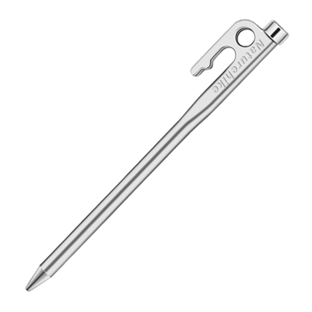 [KWP02310] Naturehike Large Stainless Steel Tent Peg 25Cm - Silver