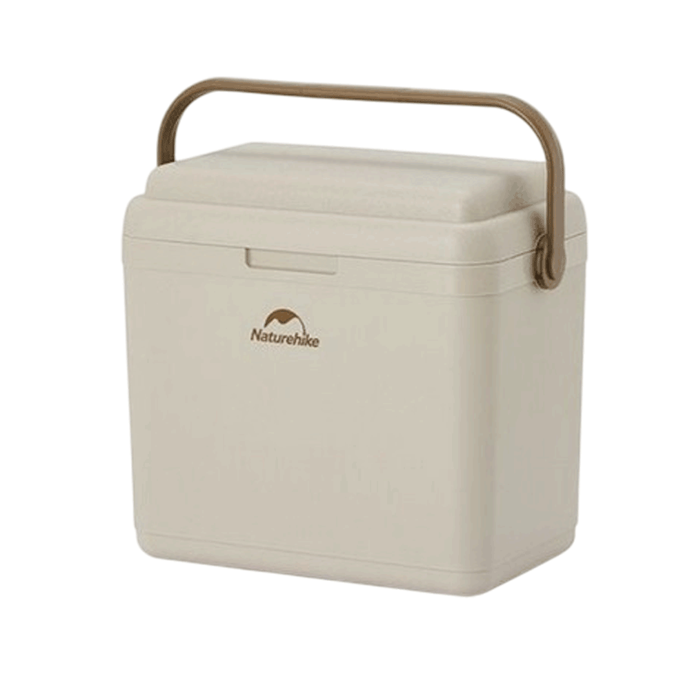 [KWP02390] Naturehike Lamando 24H Outdoor Antibacterial Cooler Box - Beige Grey (24L)