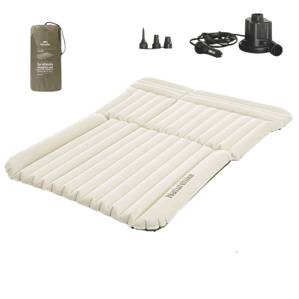 Naturehike Jinzhu Car Ultra Light Inflatable Sleeping Pad - Light Khaki (190*132*10)