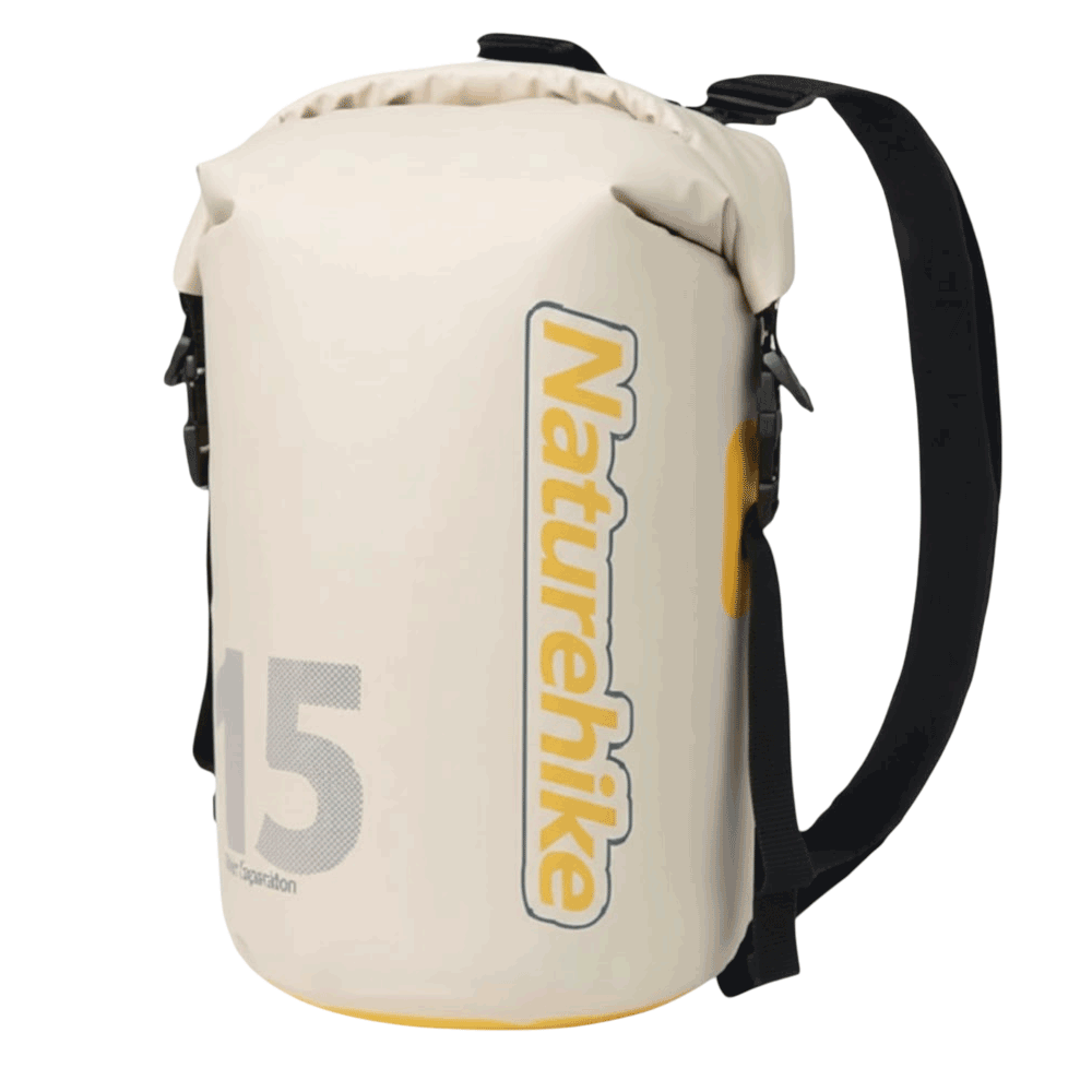 Naturehike Backpack Waterproof Bag -White (15L)