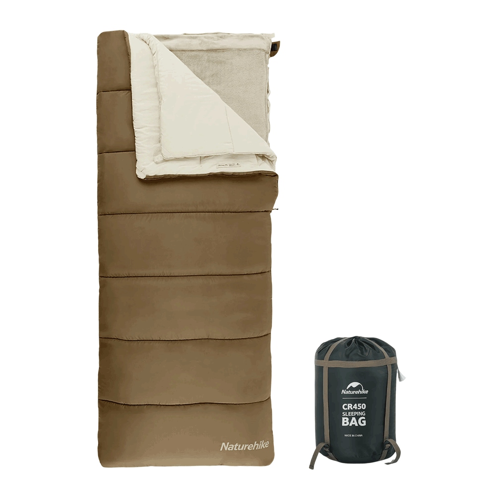Naturehike Cengran Layered Sleeping Bag 3 Layer - Brown (210*90)