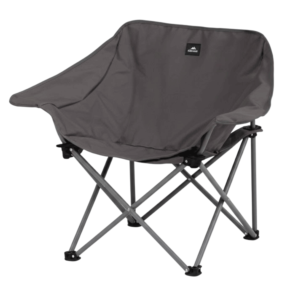 Naturehike Gathering X-Shaped Chair (Armrest Version) -Black Grey