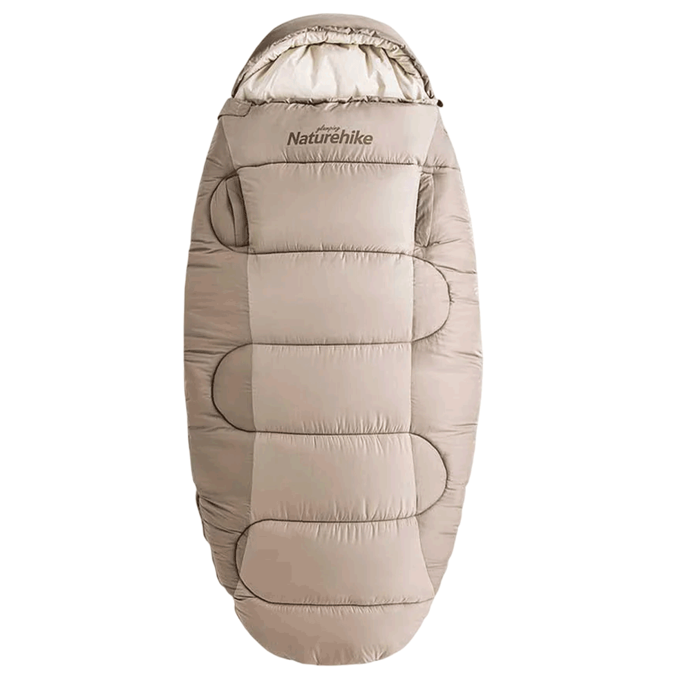 Naturehike Egg-Shaped Sleeping Bag Light Edition - Brown (95*220)