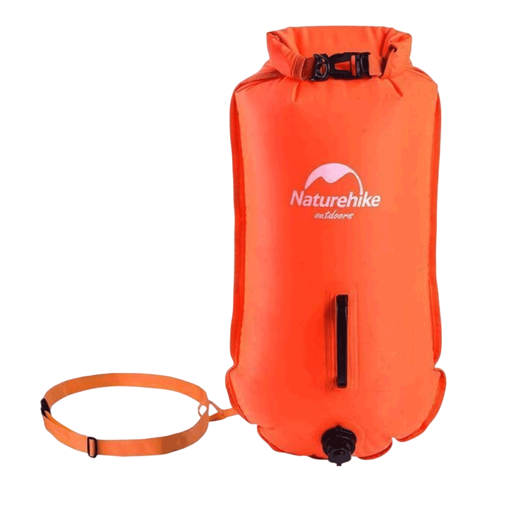 Naturehike Inflatable Waterproof Bag - Orange (28L)