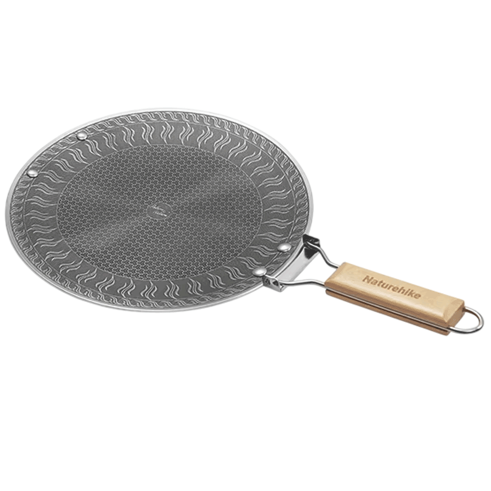 Naturehike Stainless Steel Baking Pan -  Black (Big Size) (34*34)