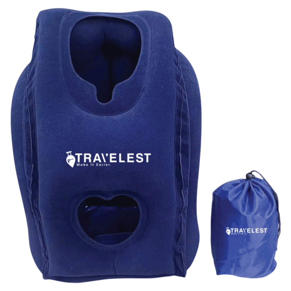 Inflatable Travel Nap Pillow