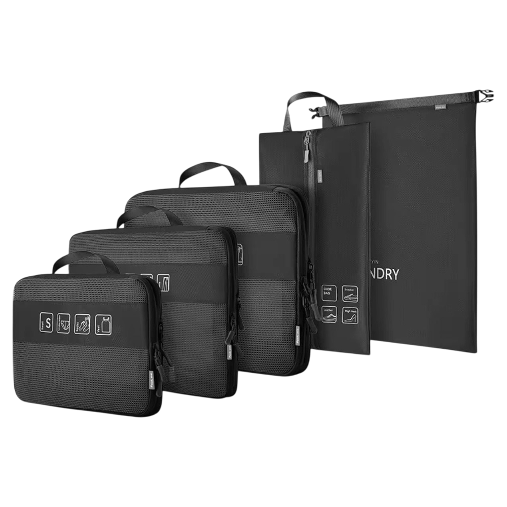 Travelest 5 Pieces Travel Luggage Packing Cubes