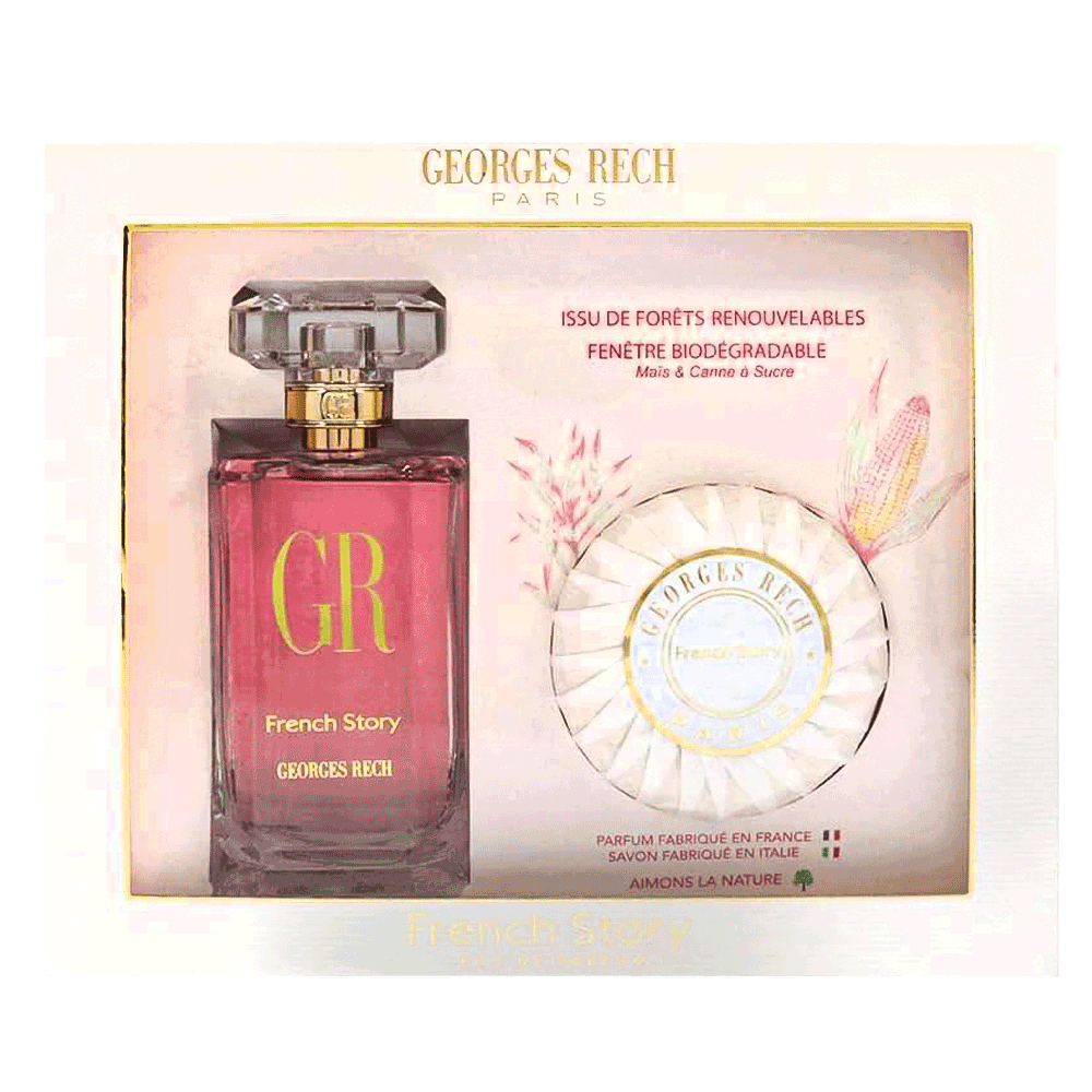 Georges Rech French Story 2Pc Set-W (Edp100Ml+100G Soap)