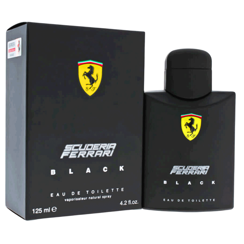 [KWP01622] Ferrari -Black-Edt-125Ml-M