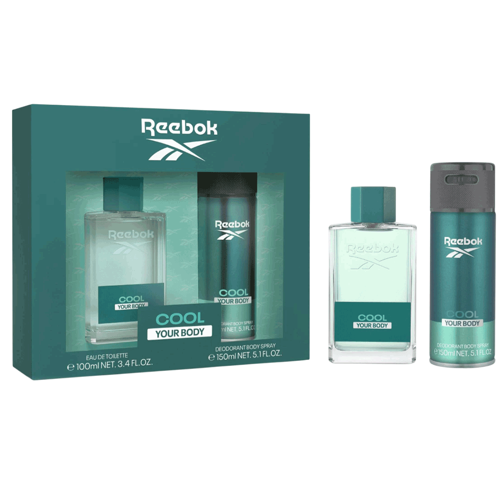 Reebok Cool Your Body 2Pc Set-Men (Edt100Ml+150Ml Deodorant)