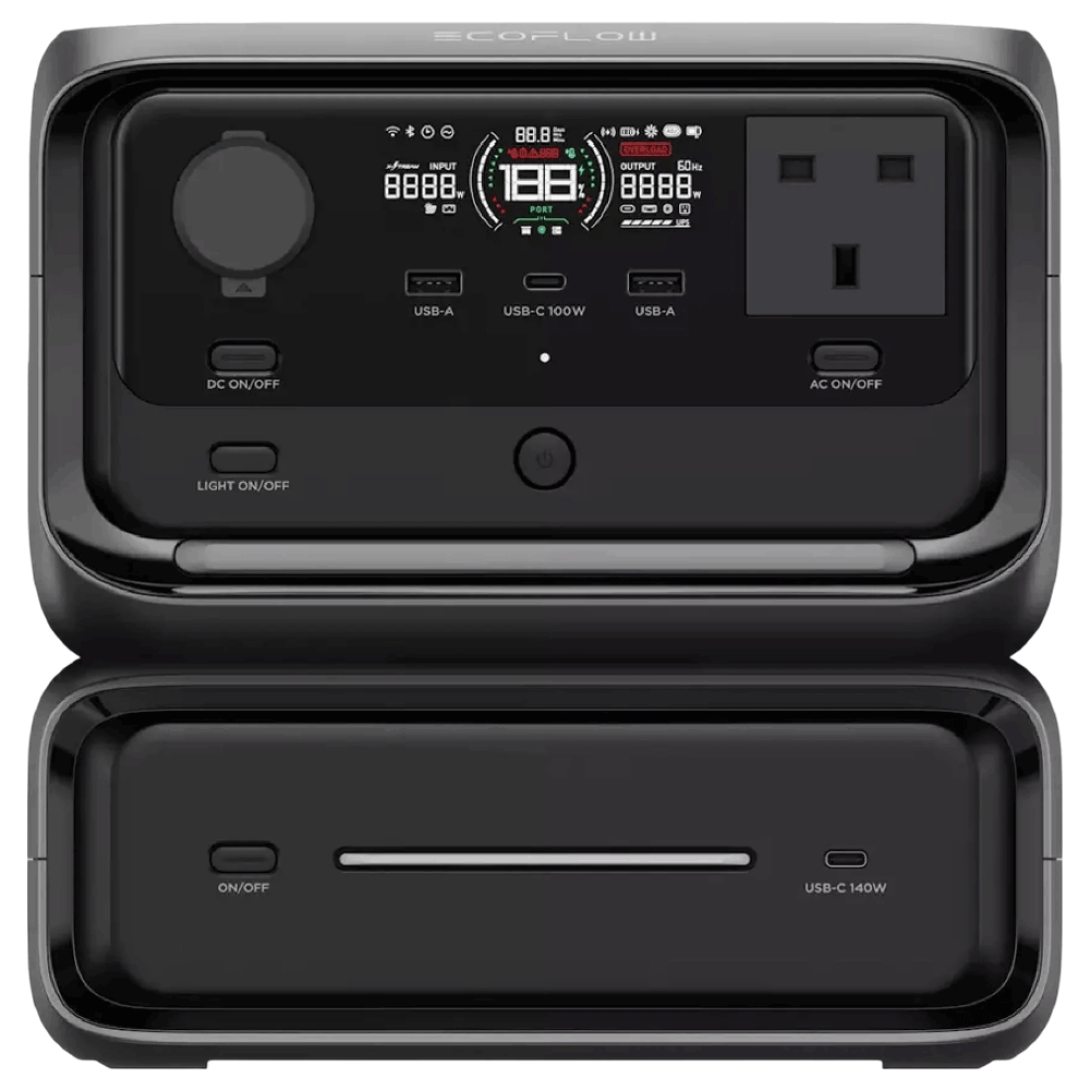 Ecoflow River 3 Max Portable Power Station (572Wh / 600W) Surge 1200W