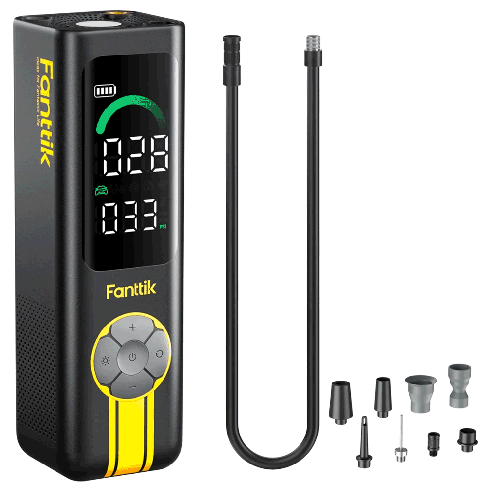 Fanttik X10 Cross 3-In-1 Air Inflator - Black