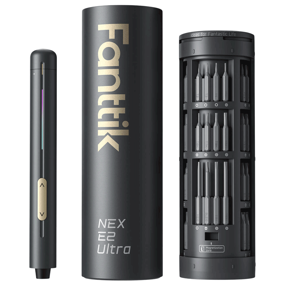 Fanttik Nex E2 Ultra Precision Electric Screwdriver Kit - Gray