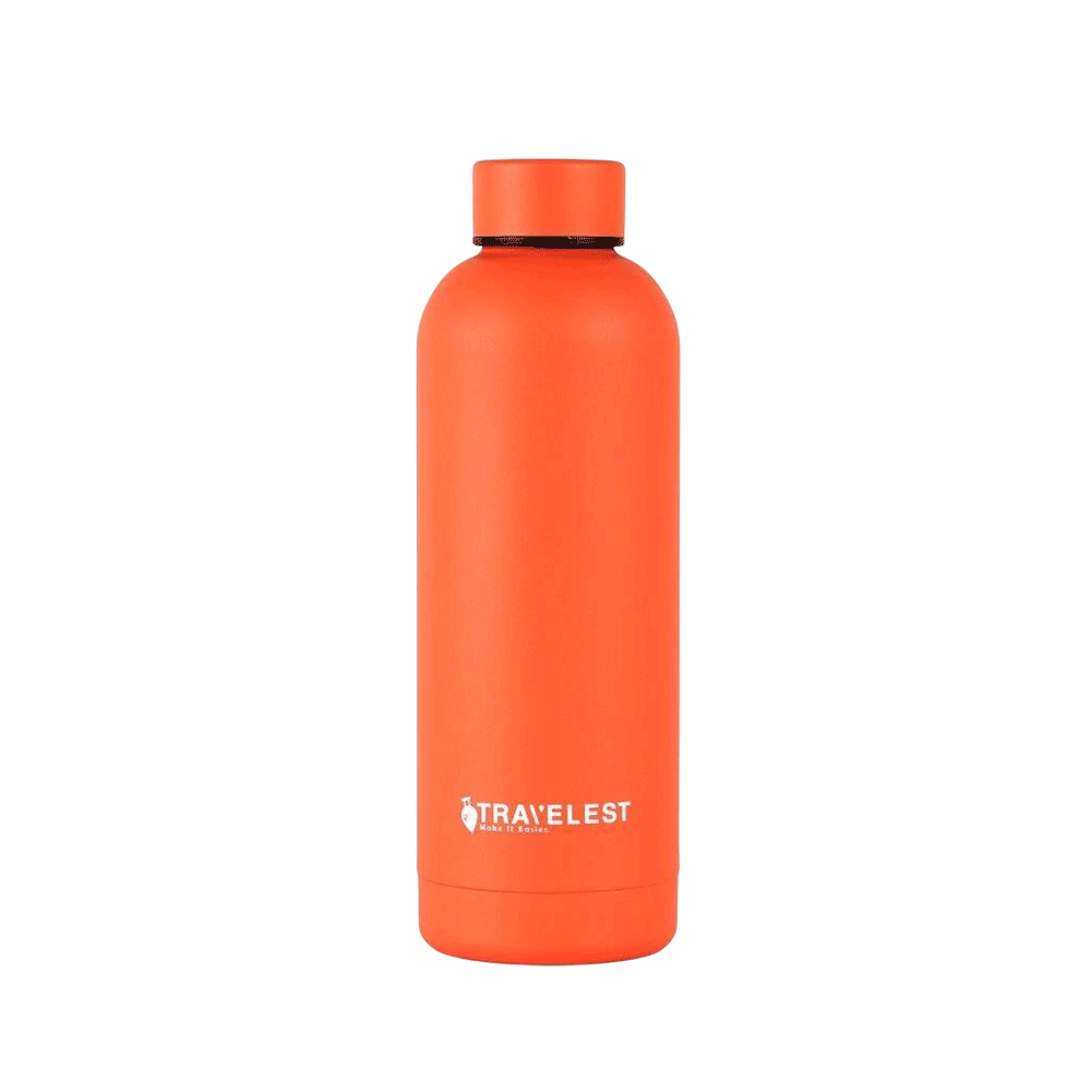 Stainless Steel Narrow Mouth Water Bottle Keeps Water Cold 24Hrs / Hot 12Hrs