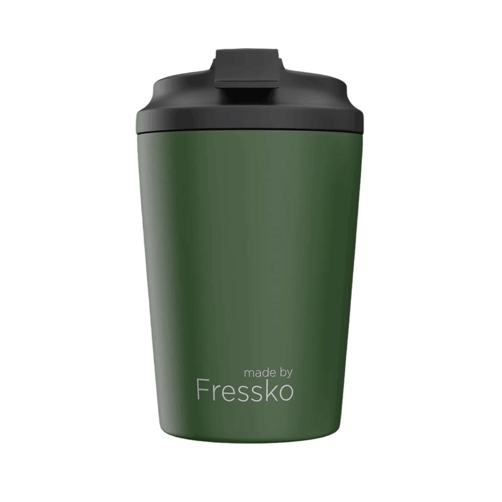 Fressko Camino 340Ml / 12Oz Cup - Stainless Steel - Khaki
