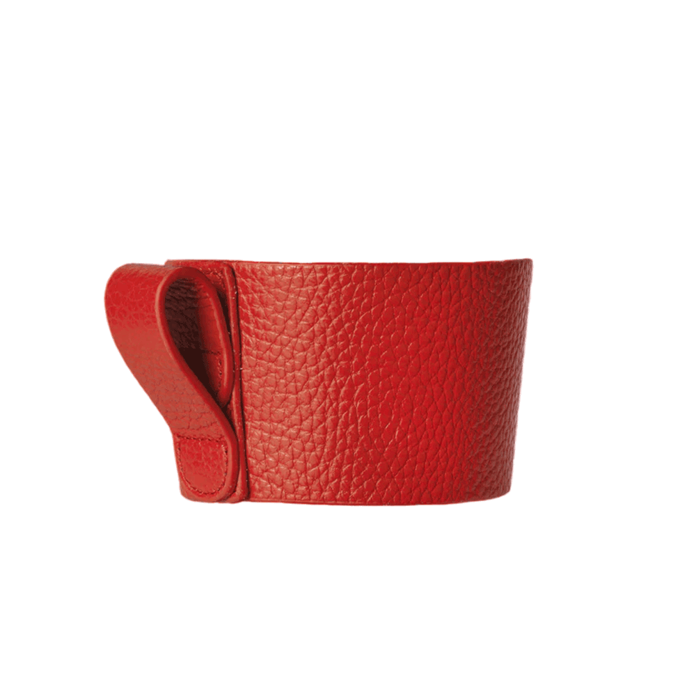 Fressko Leather Sleeve For Bino - Scarlet