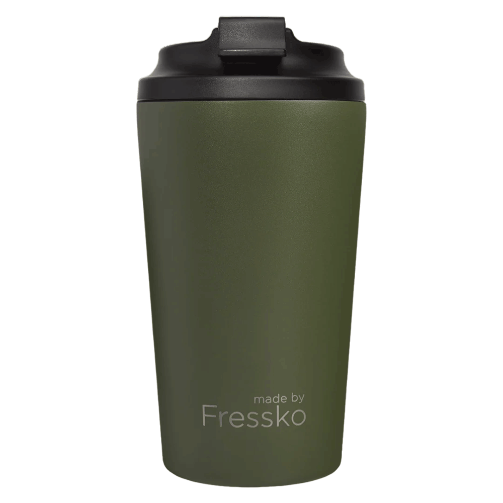 Fressko Grande 475Ml / 16Oz Cup - Stainless Steel - Khaki